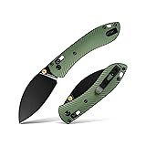 Vosteed Small Folding Knife with 2.6'' 14C28N