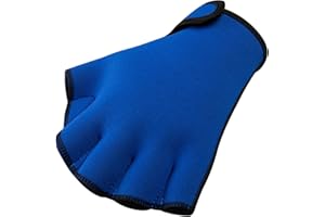 FitsT4 Sports Aqua Gloves Webbed Paddle Swim Gloves Fitness Water Aerobics