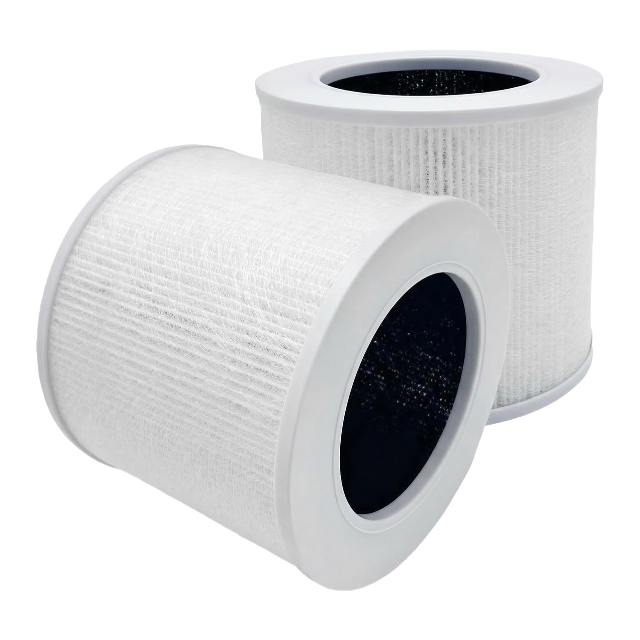 iReijomoi 2 Pack Replacement Air Filter Core Mini Compatible With LEVOIT Air Purifier Core Mini, H13 True HEPA & Activated Carbon Filter, 3-In-1, 6 Months Life