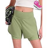 Nepest Womens Cycling Shorts Padded Mountain Bike Road Biking Padding Cycle Biker Bicycle Shorts with Zipper Pockets