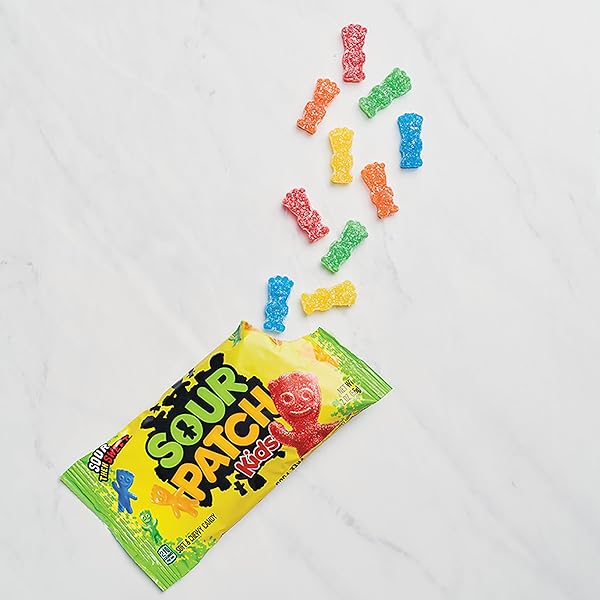SOUR PATCH KIDS AND SWEDISH FISH MINI THE SUMMER I TURNED PRETTY SOFT & CHEWY CANDY VARIETY PACK, BULK CANDY, 20 SNACK PACKS