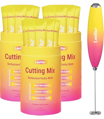 leefar glp-1 drink mix reviews Amazon.com: Leefar Cutting Drink Mix - Berberine, 5-HTP & Yerba Mate for  Satiety Signaling, Metabolism & Gut Health
