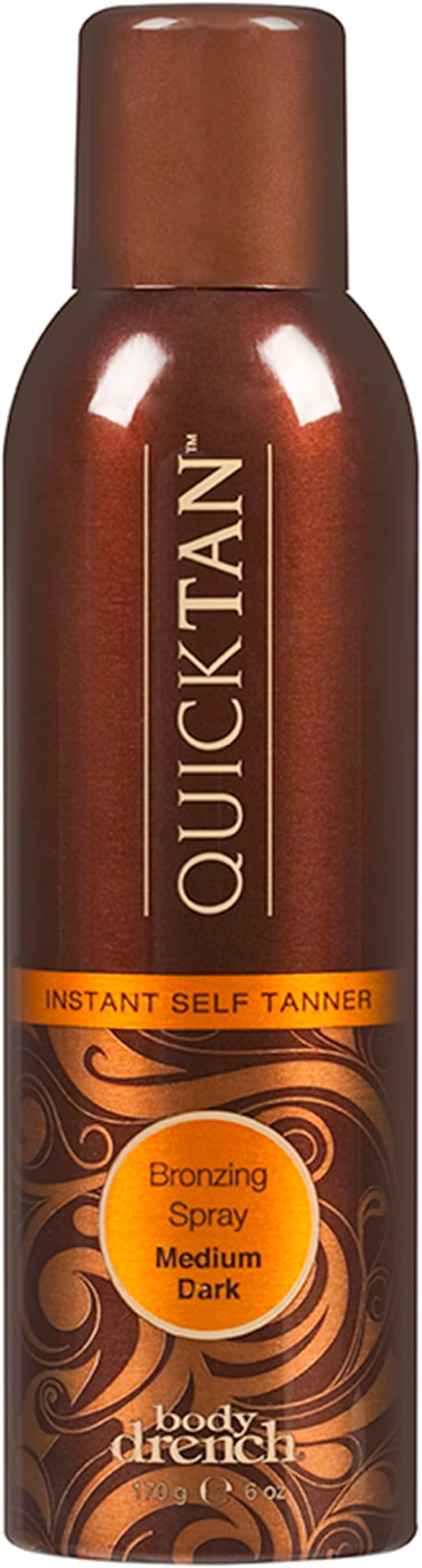 Body Drench Instant Self Tanning Spray Medium to Dark Bronzing 170g
