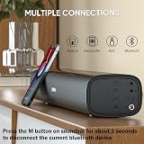 Saiyin 17-Inch Sound Bar 40W Bluetooth 5.3 Optical AUX Sub Out TV PC view 2