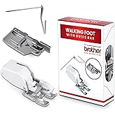 YMXFAWO Walking Foot Kit with Guide for Low Shank Sewing Machines, 2-Piece | Fits Most Brother, Singer and Janome Low Shank Models for Quilting, Heavy Fabrics, Bag Making and DIY Crafts