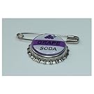 1 GRAPE SODA bottle cap pin INSPIRED by Disney UP by A2ZPlusmore