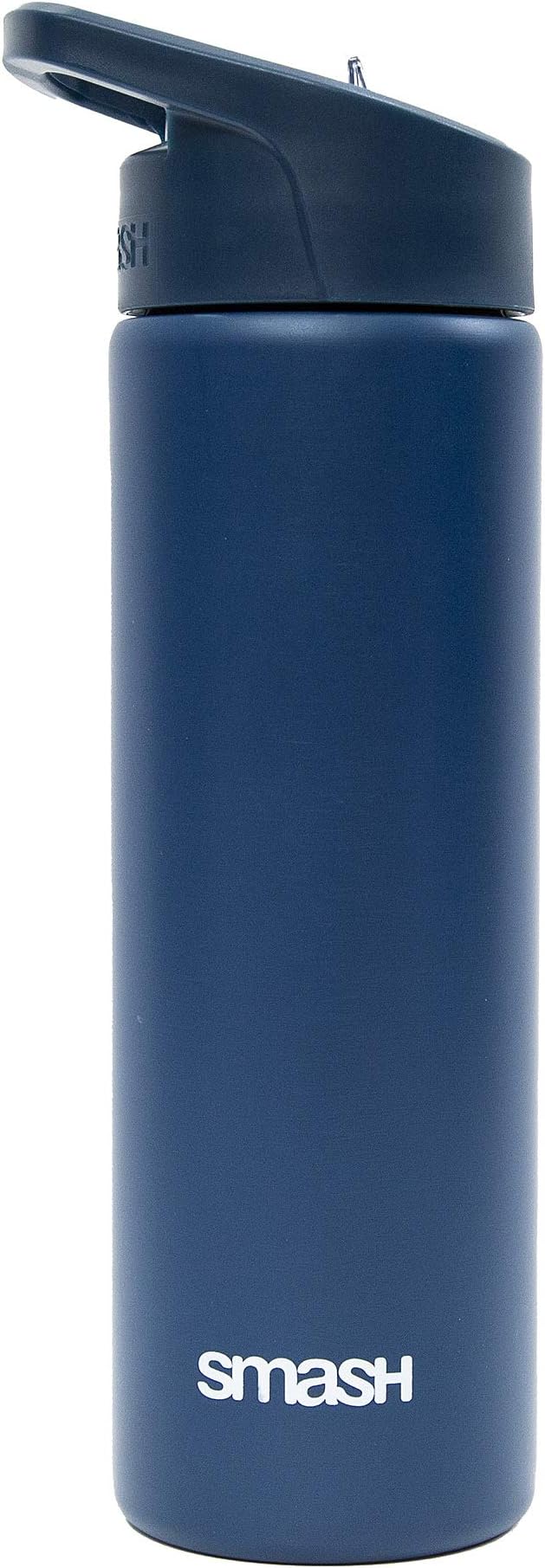 Smash Stainless Steel Drink Bottle Navy 750 ml with Flip Top Lid