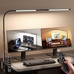 LED Desk Lamp for Home Office, Eye-Caring Desk