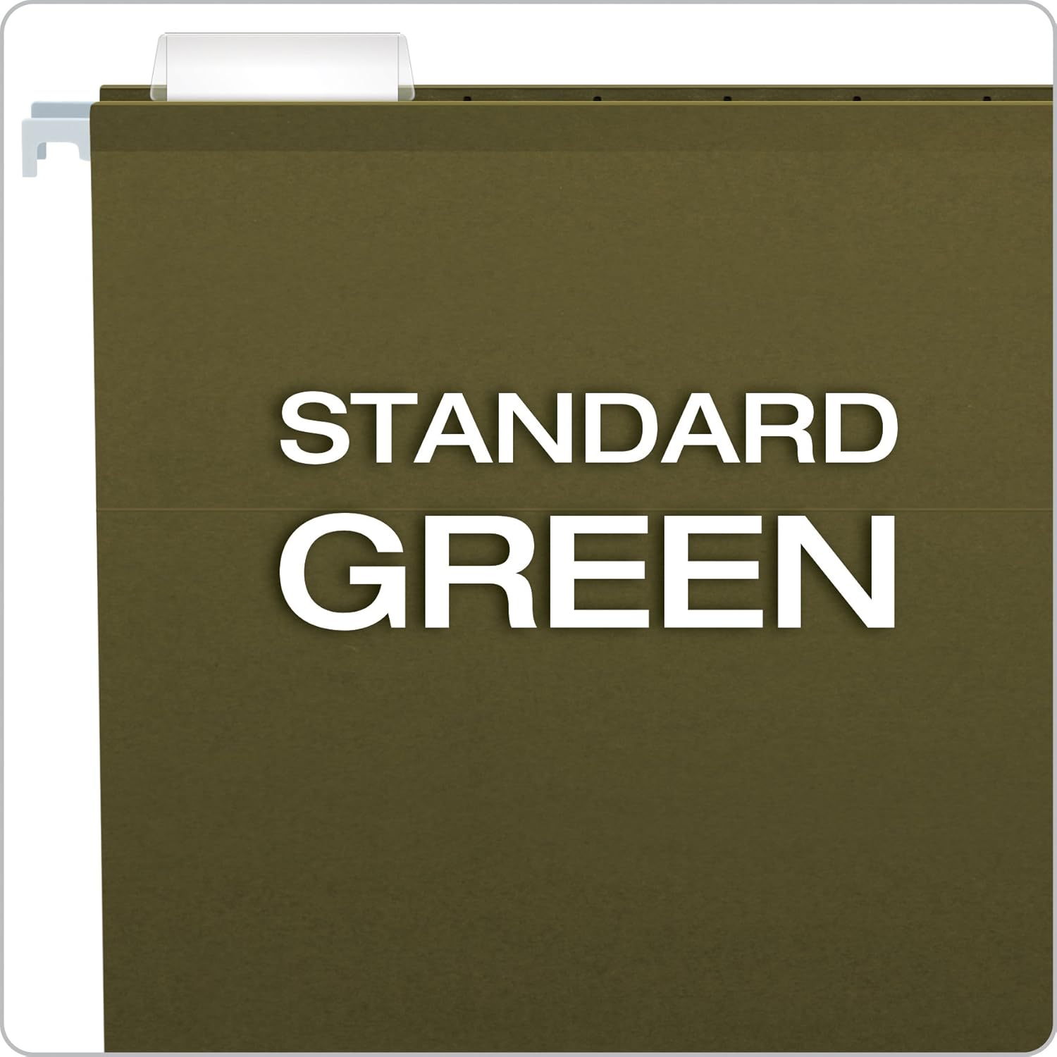 Pendaflex 04153X1 Reinforced 1" Extra Capacity Hanging Folders, Legal, Standard Green, Box of 25 (4153X1) : Hanging File Folders : Office Products