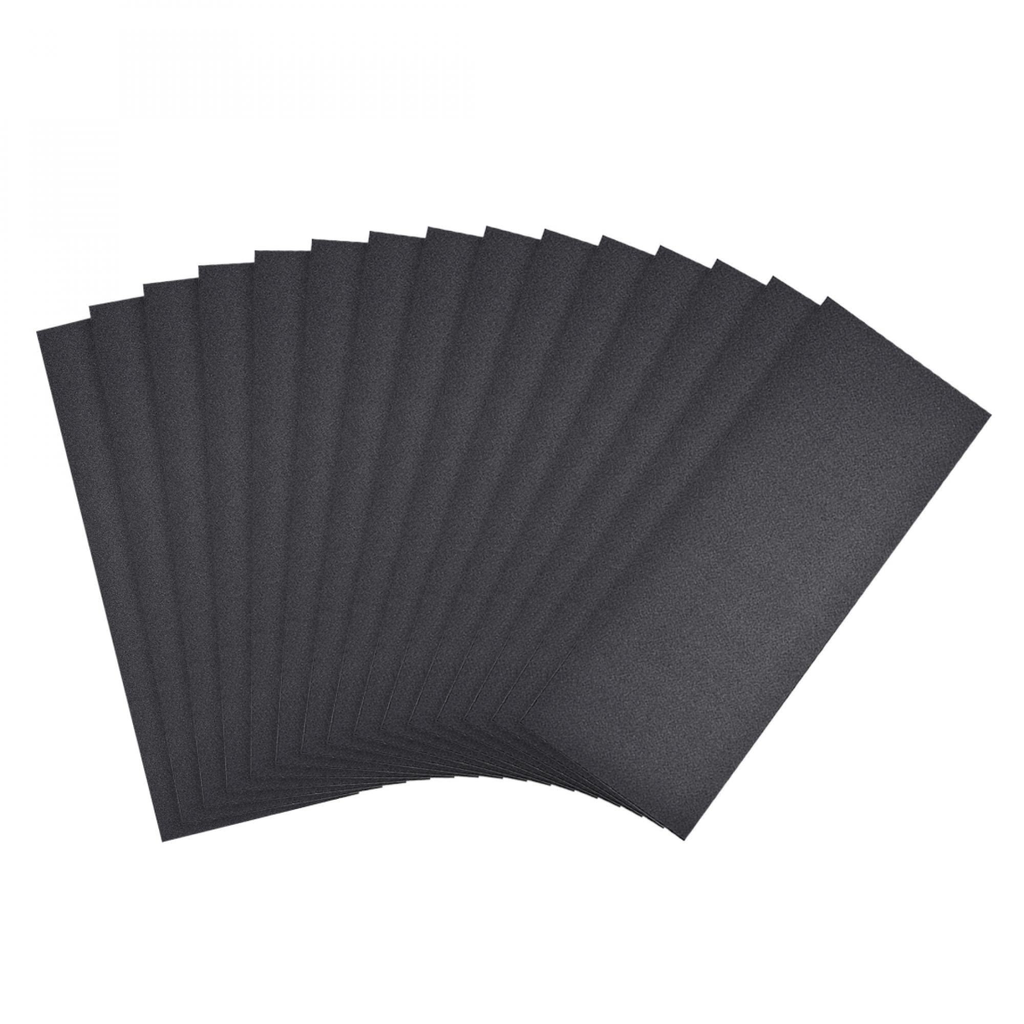 sourcing map 240 Grits Sanding Sheets 9-inch x 3.6-inch Wet Dry Silicon Carbide Sandpaper for Wood Furniture Metal Automotive Polishing 15pcs