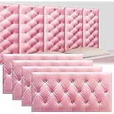 Self-Adhesive Headboard,Peel And Stick Headboard, Headboard Panels For Wall, 3D Anti-collision