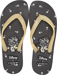 coach judy flip flops size 8