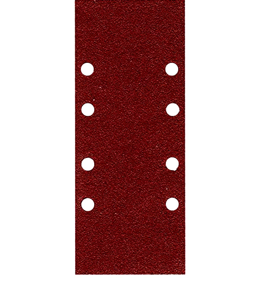 Pack of 50 Sandpaper Sanding Sheets 93 x 230 mm 8 Hole Grit = 120 Orbital Sander