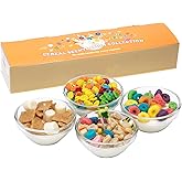 CabyGift 4 Pack Mini Cereal Bowl Candles Gifts Set for Women, Scented Soy Candles for Home, Cute & Funny Gifts for Home Decor, Birthday, Christmas, Wedding Party Favors