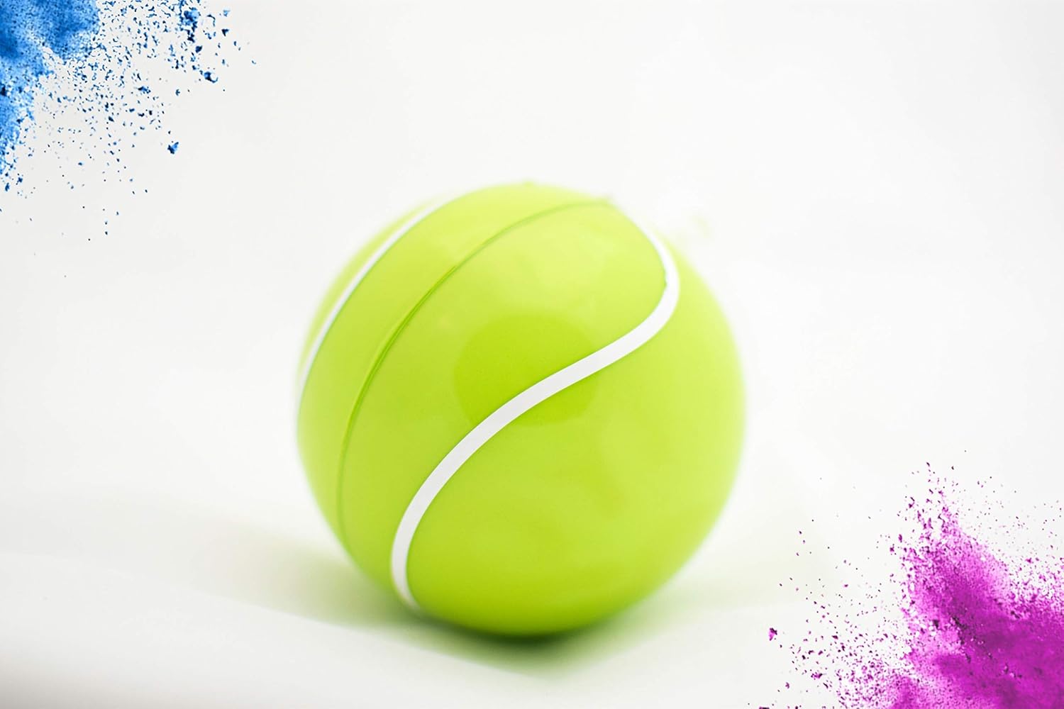 Pelota de tennis chica de revelacion de genero/gender reveal tennis
