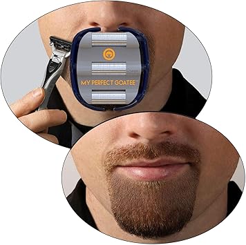 Bartschneider Rasierschablone Fur Den Perfekten Kinnbart Barttrimmer Schablone Rasurvorlage Ziegenbart Goateesaver Amazon De Drogerie Korperpflege