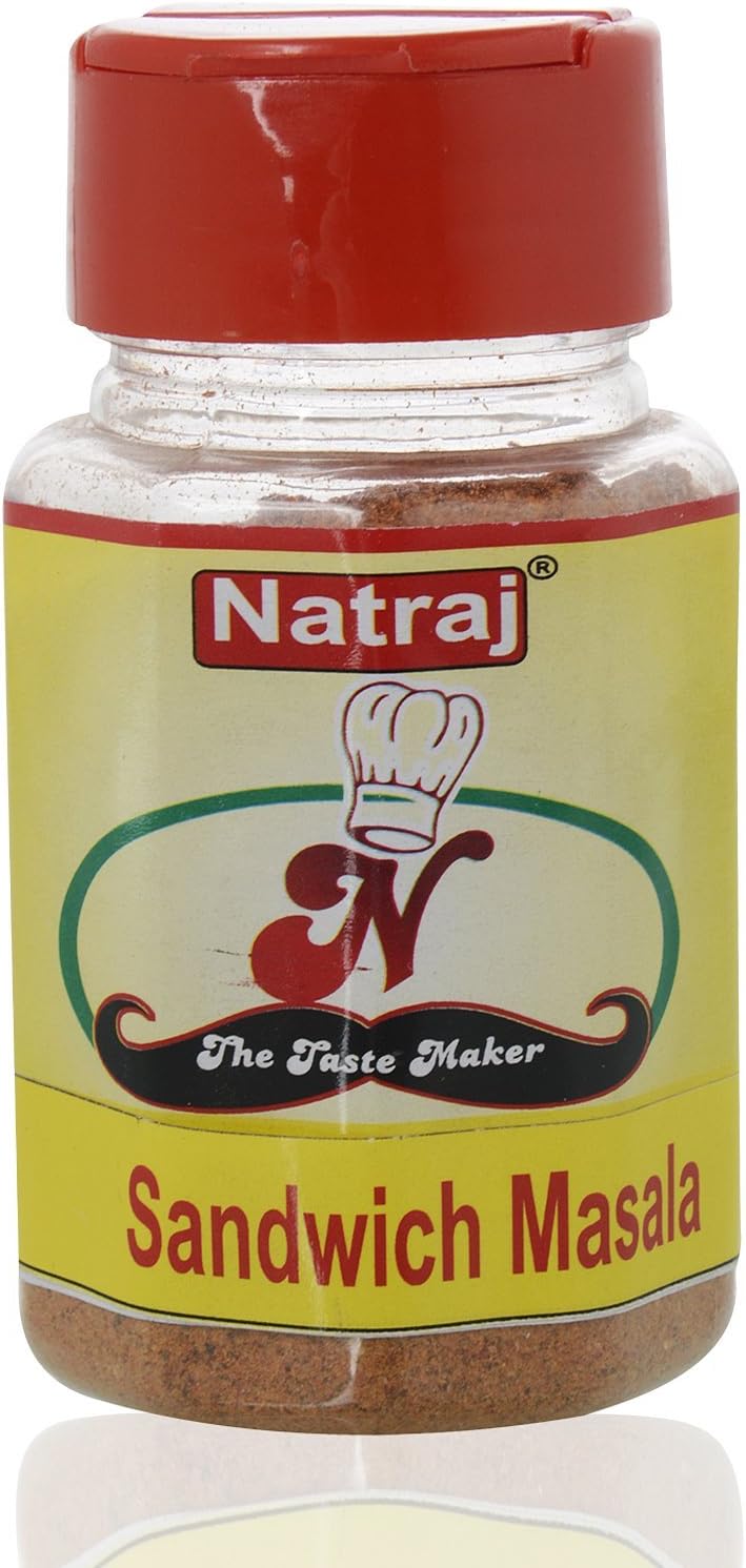 Natraj Sandwich Masala, 50 Grams Pack of Two