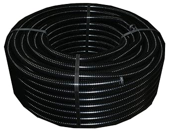 Leerrohr Aussenbereich 50m M32 Wellrohr UV beständig kunststoffrohr Wellschlauch Elektro Rohr 320N 0,92€/m