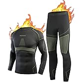 Thermal Underwear for Men Long Johns Long Underwear Base Layer for Cold Weather
