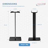 Digicharge Headphone Stand Universal Gaming Headset Holder for SteelSeries JBL view 3