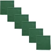Motique Accessories Solid Color Bandana - Set of 6 Bandannas