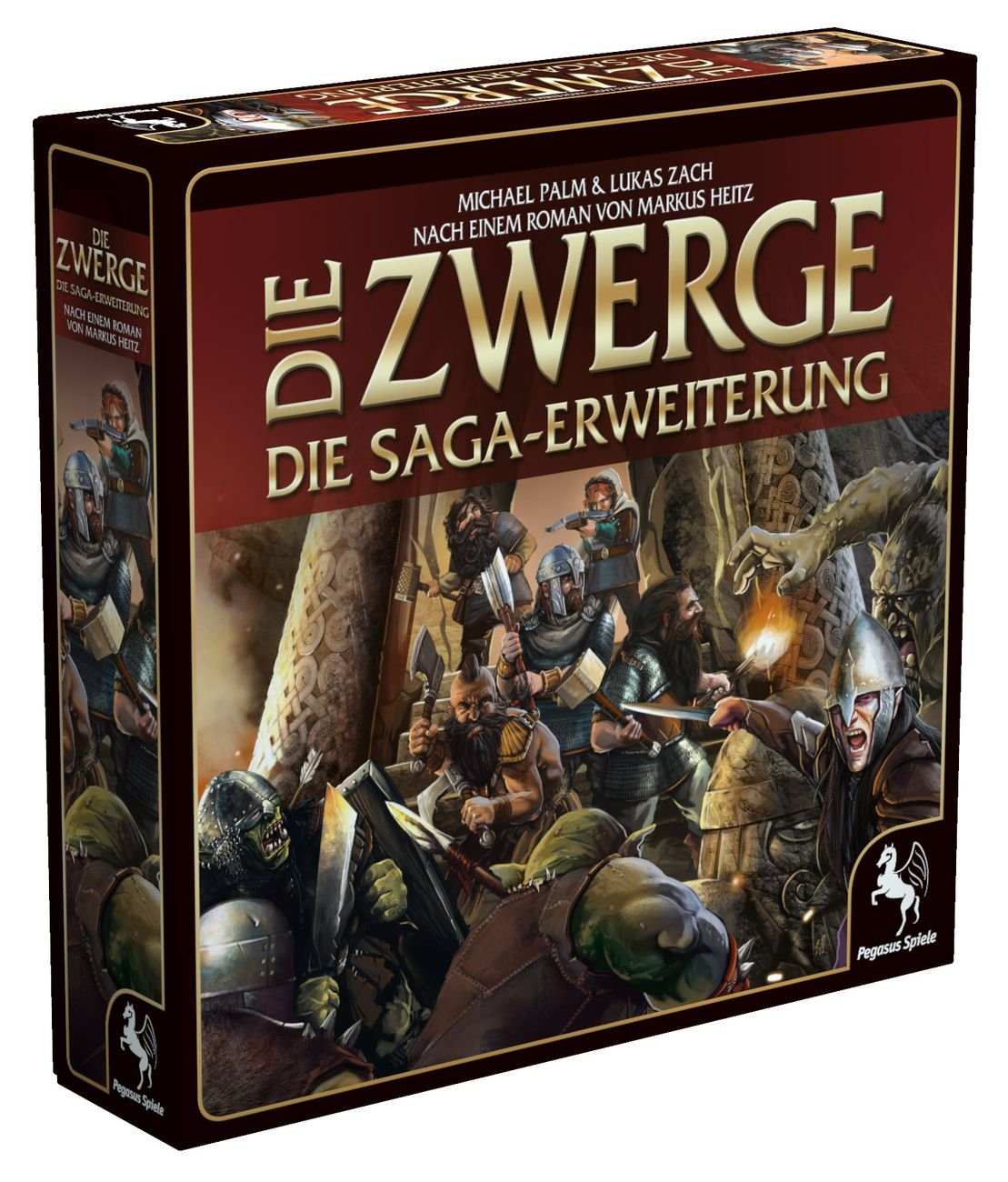 Pegasus Spiele 51940G - The Dwarves: The Saga Expansion, Limited First Edition (German language version)