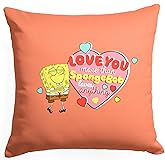 Northwest Spongebob Squarepants Pillow, 18" x 18", Love You