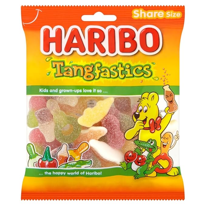 Haribo Tangfastics 160G (Pack 