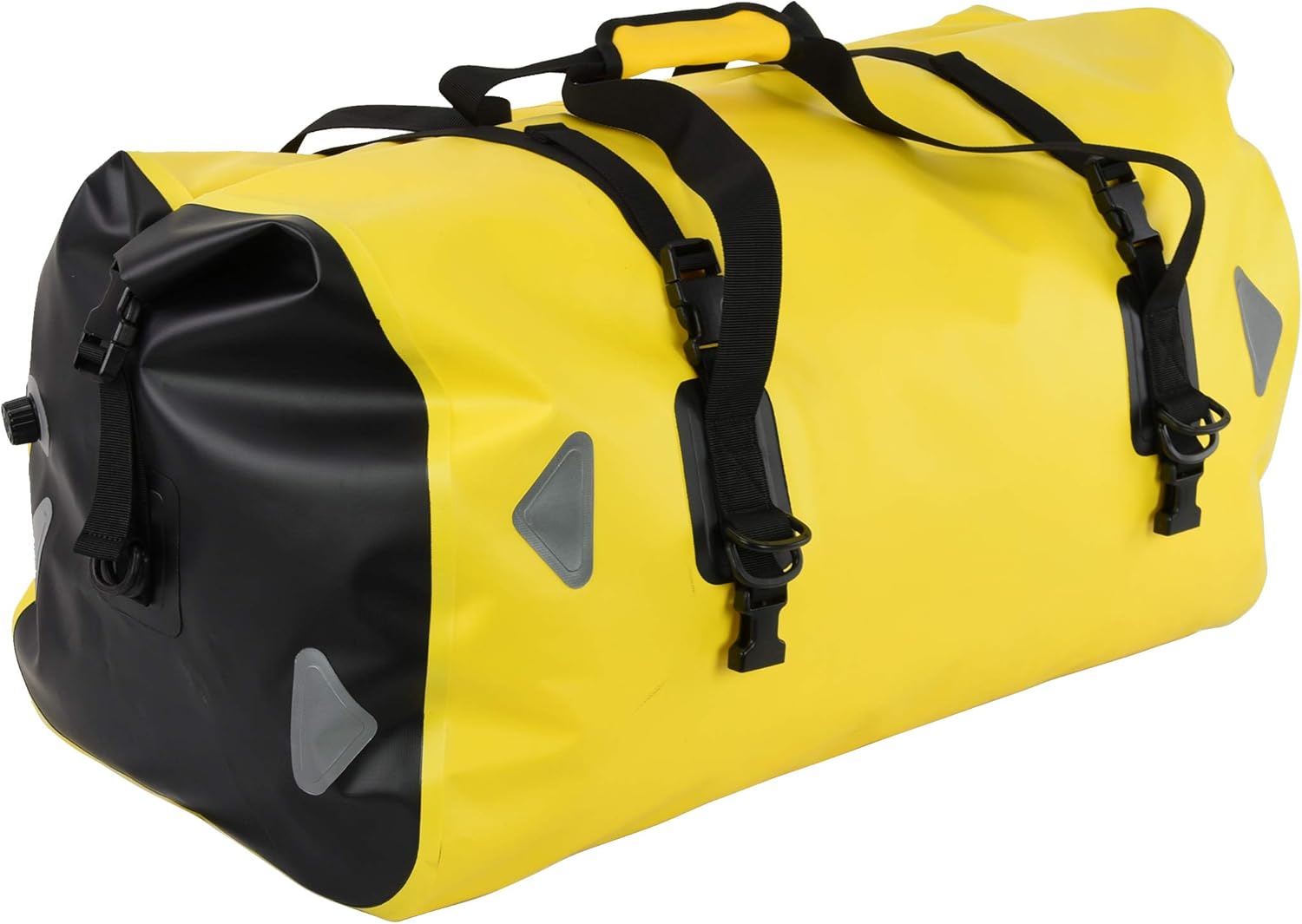 Wild heart Waterproof Bag Duffel Bag 40L 66L 100L with Welded Seams Shoulder Straps, Mesh Pocket for Kayaking Camping - Image 5