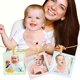 Lanjue Baby Bandana Dribble Bibs 10-Pack Cotton Adjustable Snaps Pink view 7