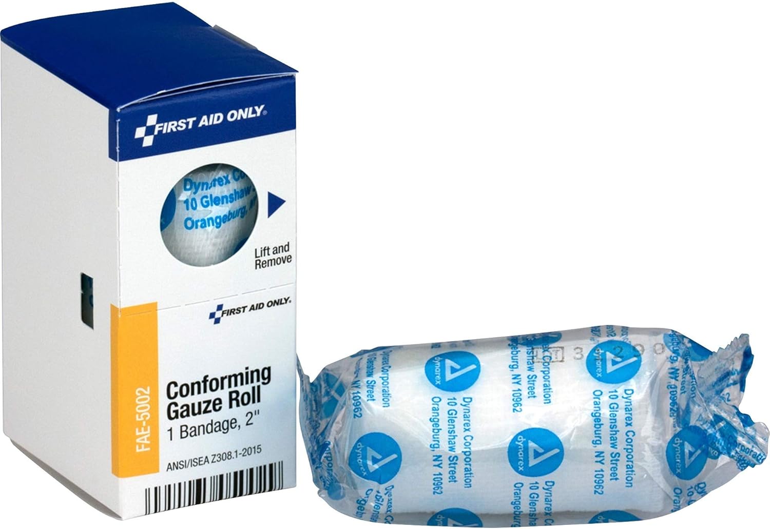 First Aid Only, Inc FAE5002 Conforming Gauze Roll, 2-Inch, White: Sports & Outdoors