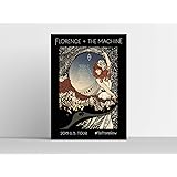 Florence the Machine Tour Poster | Florence the Machine Artwork | Indie Rock Art (to 18x24)