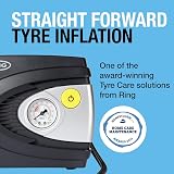 Ring RAC610 Tyre Inflator Air Compressor 12V 85W PSI BAR Gauge view 3