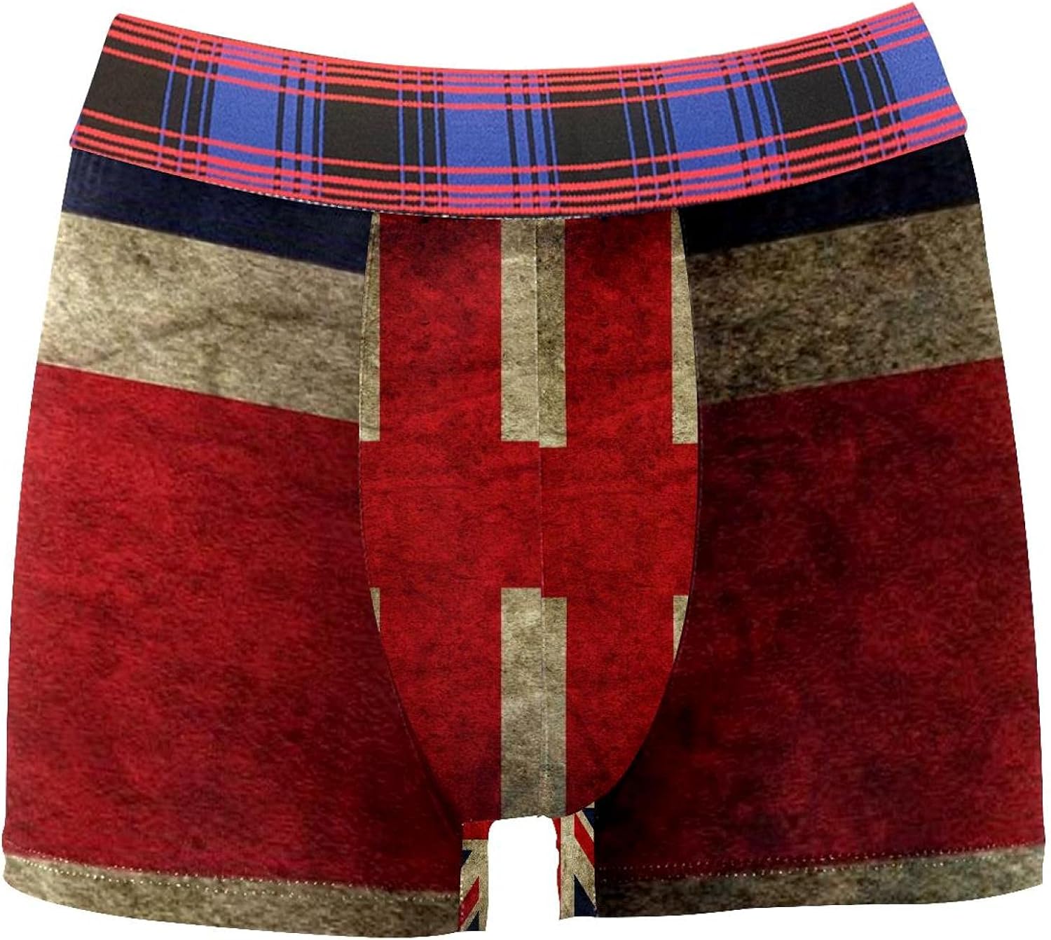 Men's Boxer Brief Soft Cozy Panties Stretch Breathable Underwear XXL