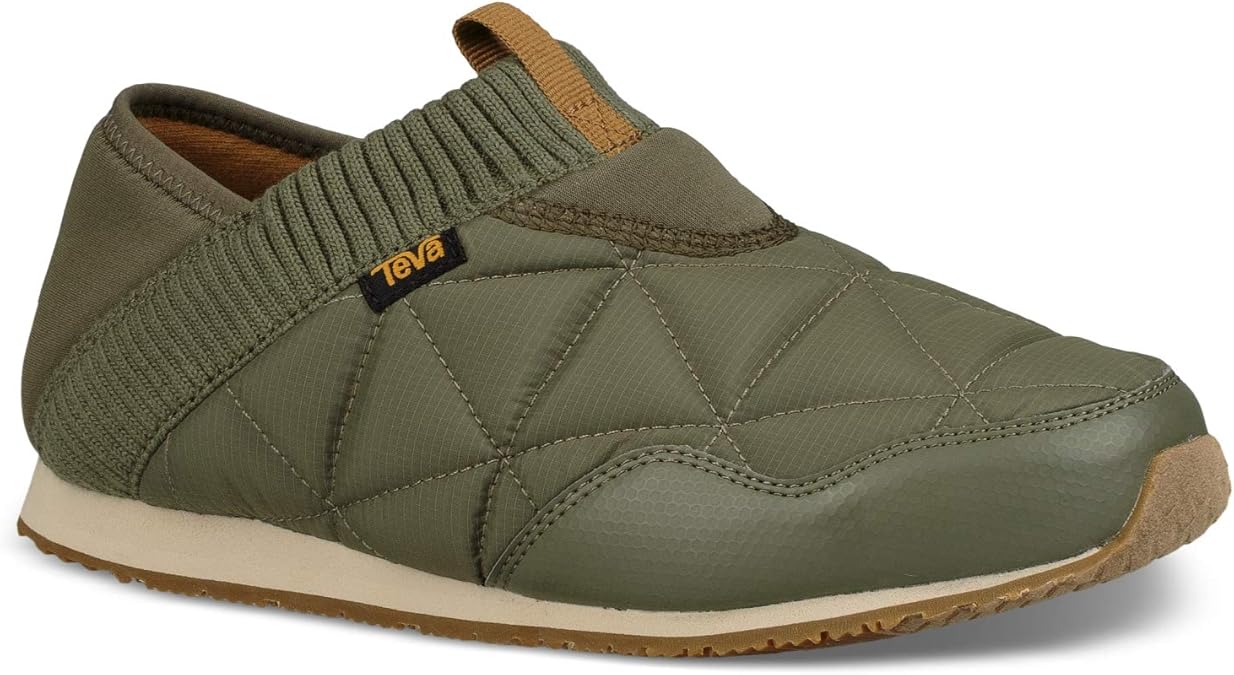 Amazon.com | Teva Women's Ember MOC Slipper, Burnt Olive, 08 Medium US | Slippers