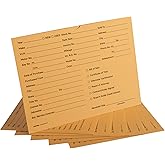 100 Deal Jackets for Car Dealerships 9x12 | Heavy Duty Vehicle Deal Envelopes for Used Car Auto Dealer Supplies