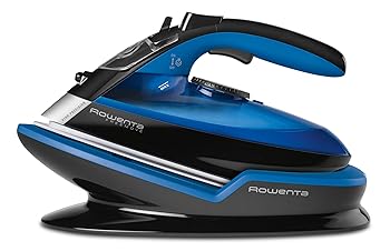 Rowenta Freemove Cordless Auto-Off 400-Holes Stainless Steel Soleplate Steam Iron