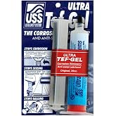 Ultra Tef-Gel Anti Corrosion Lubricant &amp; Grease for Sailboat Rigging Hardware Protection, Superior Saltwater Original Stainless Steel Lubricant Protection, Ultimate Anti-Corrosion Solution, 20cc Tube