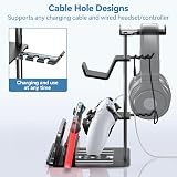 KDD Headphone Stand Controller Holder Desk Organizer Aluminum Bar Universal view 2