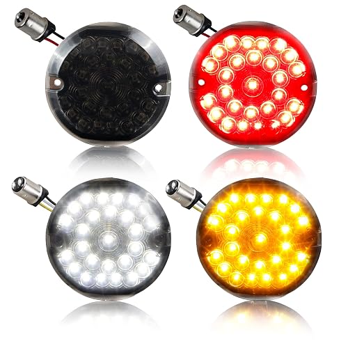 LED Turn Signal Lights – 1157 Bulb Style For Harley Davidson Sportster 1200 & 883