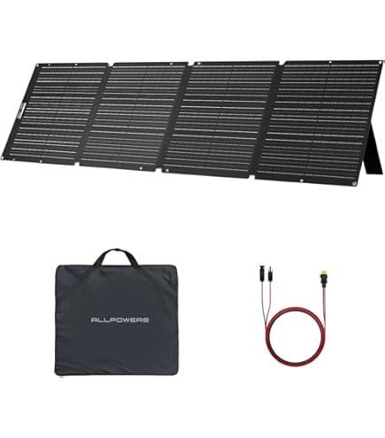 Amazon.com : ALLPOWERS SOLAX SE200 200W Portable Folding Solar