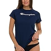 Champion Rash Guard for Women, Womens Rash Guard Short Sleeve Shirts, Rashguard Swim Shirt Women UPF 50+ SPF & UV Protection