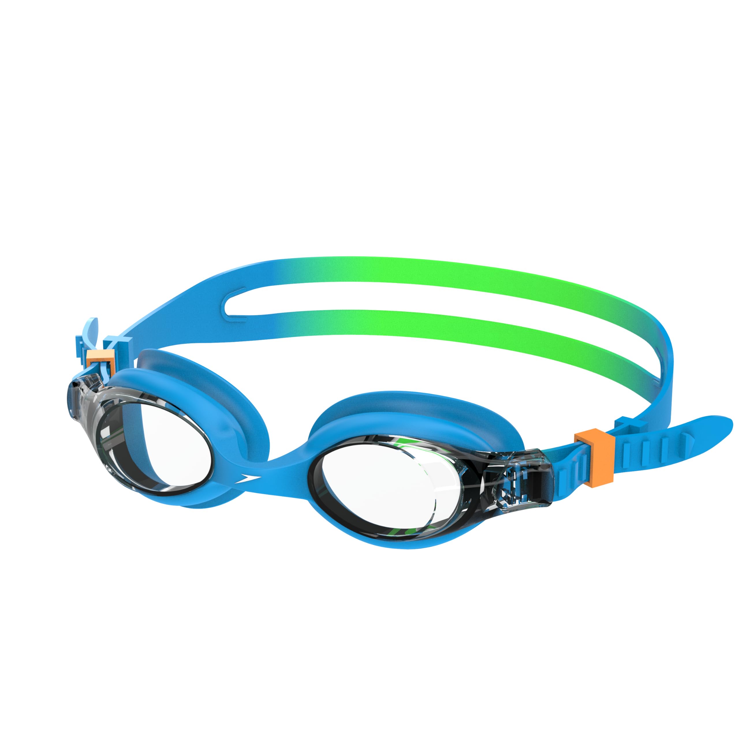 Speedo Unisex-Child Swim Goggles Skoogle Ages 3-8, Red Orange Tie Dye, One Size