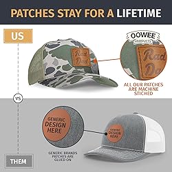 OOWEE Leather Patch Hat - Rad Dad | Richardson 112