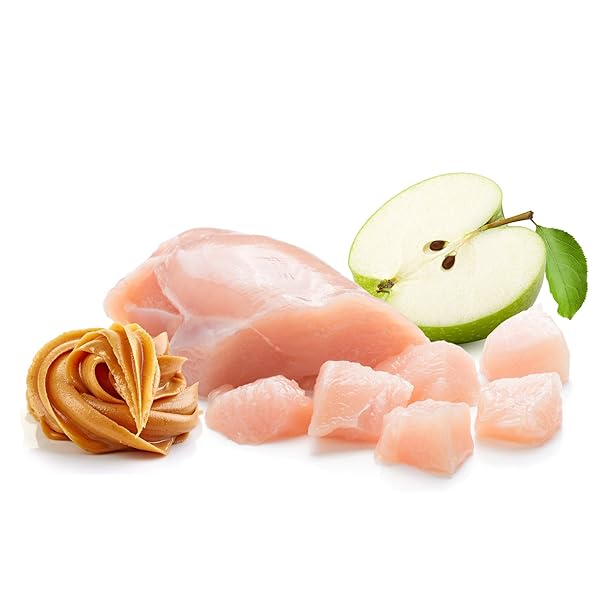 FURRY REPUBLIC CHICKEN, APPLE & PEANUT BUTTER RECIPE BONES 6OZ