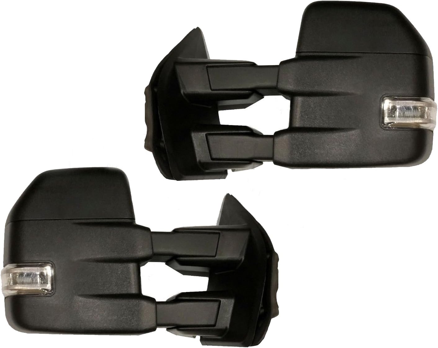 (8-Pin) Power Heated - LED Signal - Pair Fits Ford F150 Pickup 2015 2016 2017 2018