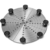 BMWOOD CK-3.75Z-FJ10 10" Flat Jaws for BMWOOD CK100 Series Woodturning Lathe chuck, Compatible with the Harbor Freight Bauer 23222A-B chuck.