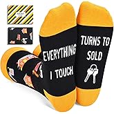Zmart Appreciation Gifts for Coach, Lawyers - COP, and Realtor Socks for Men and Women