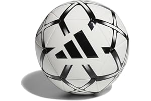 Adidas Unisex-Adult Starlancer Club Soocer Ball, White/Black, 3