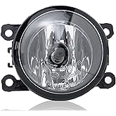 RP Remarkable Power Fog Light - Fog Light Left or Right (Single Side) for Acuraa/HD/FD/Suzukii/etc Replacement 4F9Z15200AA 4F9Z15200AACP Clear Lens w/ 55W H11 Halogen Bulbs Universal FL7175